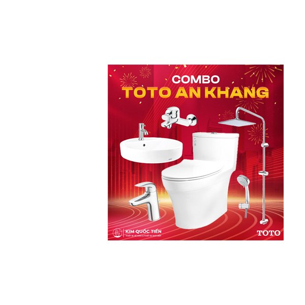 Combo Thiết Bị Vệ Sinh TOTO An Khang Kim Quốc Tiến
