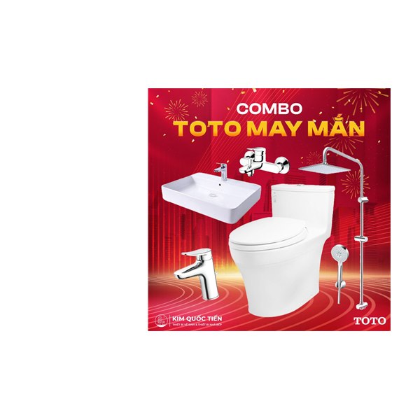 Combo Thiết Bị Vệ Sinh TOTO May Mắn Kim Quốc Tiến