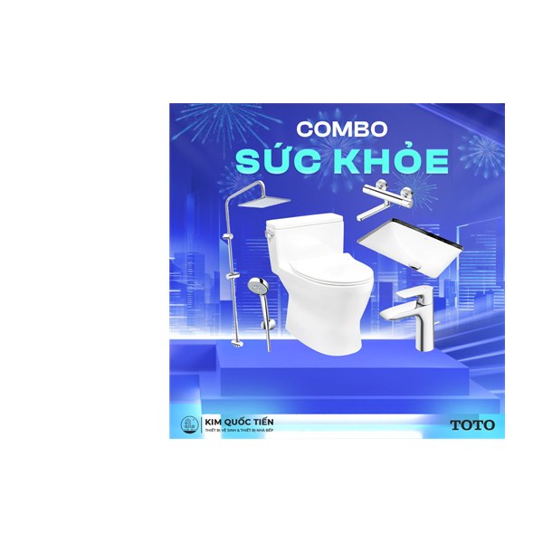 Combo Thiết Bị Vệ Sinh TOTO Sức Khoẻ Kim Quốc Tiến