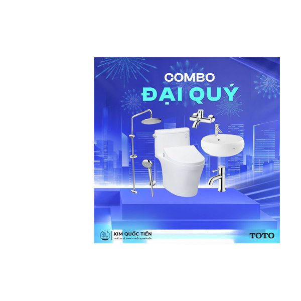 Combo Thiết Bị Vệ Sinh TOTO Đại Quý Kim Quốc Tiến