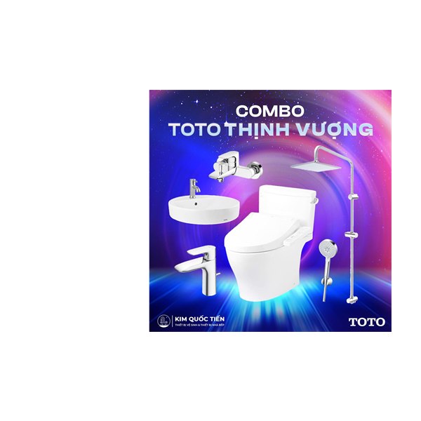 Combo Thiết Bị Vệ Sinh TOTO Thịnh Vượng Kim Quốc Tiến