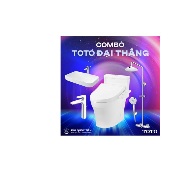 Combo Thiết Bị Vệ Sinh TOTO Đại Thắng Kim Quốc Tiến