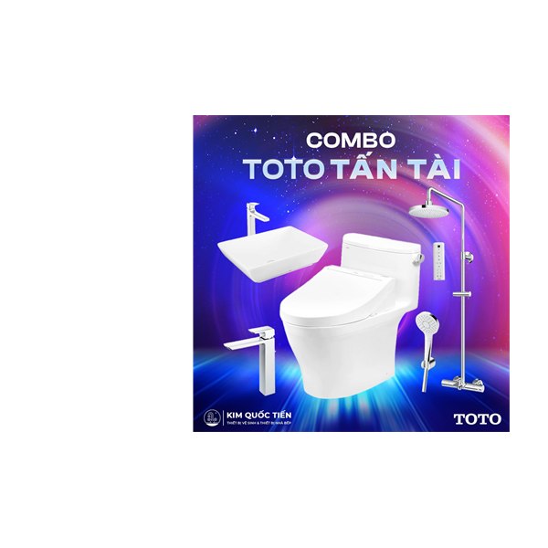 Combo Thiết Bị Vệ Sinh TOTO Tấn Tài Kim Quốc Tiến