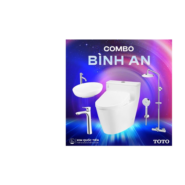 Combo Thiết Bị Vệ Sinh TOTO Bình An Kim Quốc Tiến