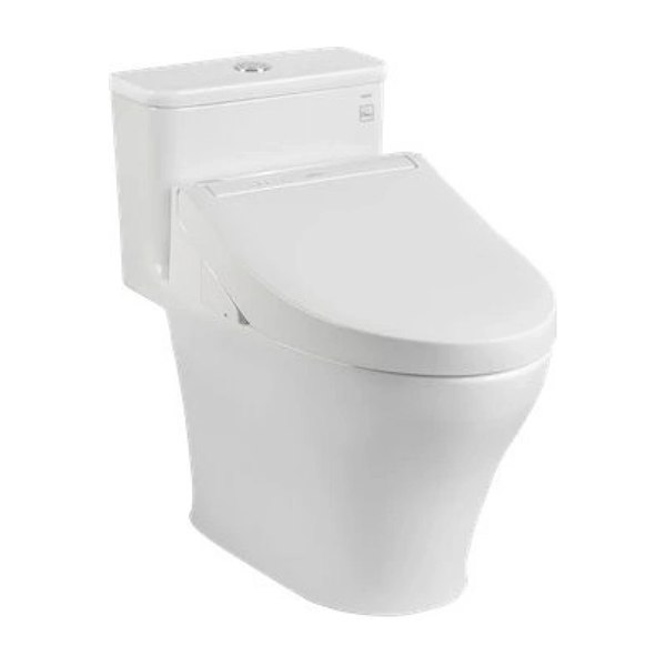 Bồn cầu điện tử TOTO MS857DW14 1 khối kèm nắp rửa điện tử WASHLET dòng C5 - TCF24410AAA