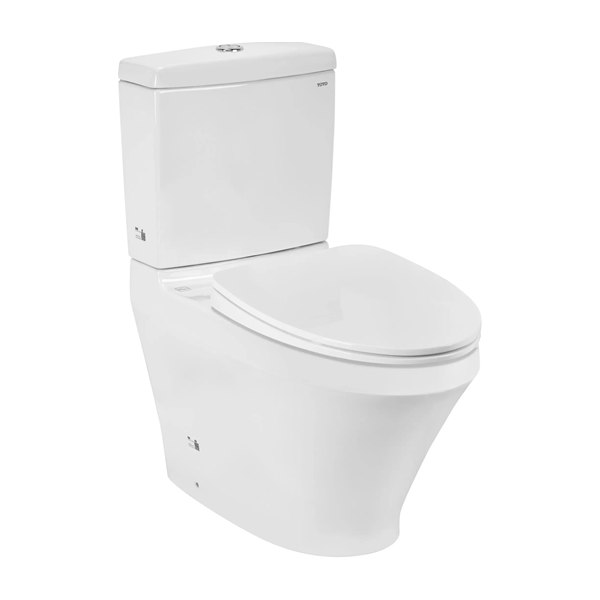 Bồn cầu TOTO CS945PDT10 2 khối thoát ngang, nắp đóng êm TC395VS