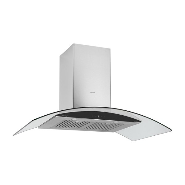 Hút mùi GRANDX GX H70C55 Lite kính cong áp tường (AC)