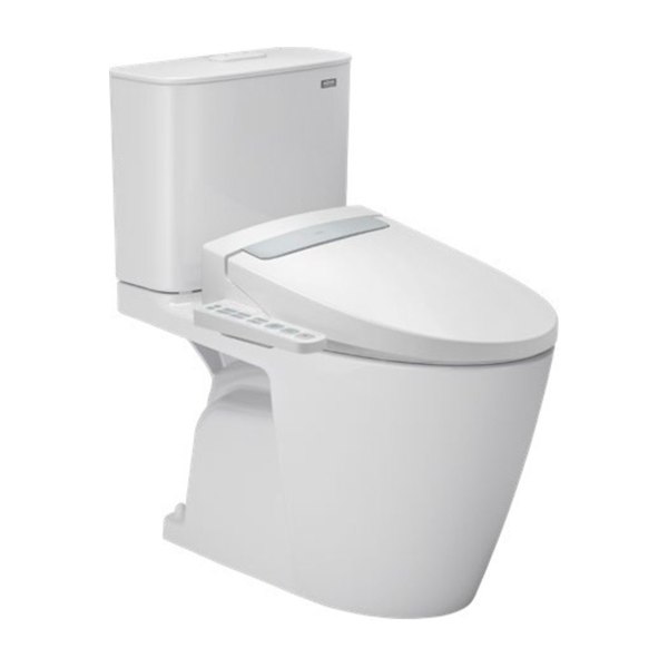 Bồn cầu hai khối INAX ACT-602+CW-H20VN Nắp điện tử xả cảm ứng