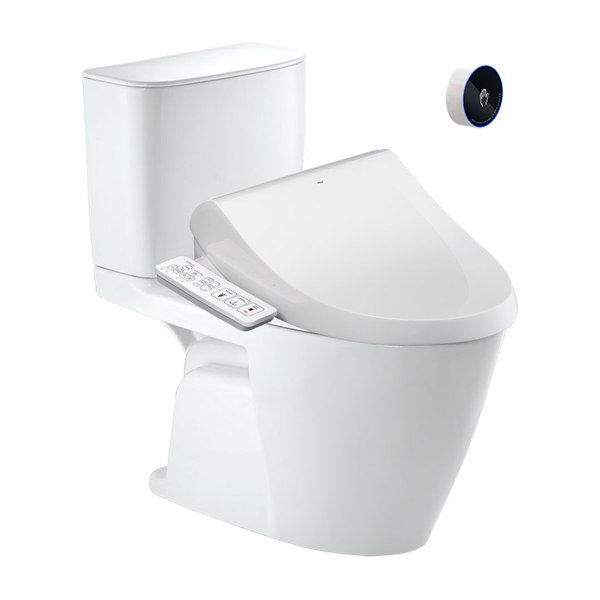 Bồn cầu hai khối INAX ACT-602+CW-H18VN Nắp điện tử xả cảm ứng