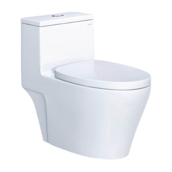 Bồn cầu 1 khối nắp điện tử Caesar C1356F/TAF710H