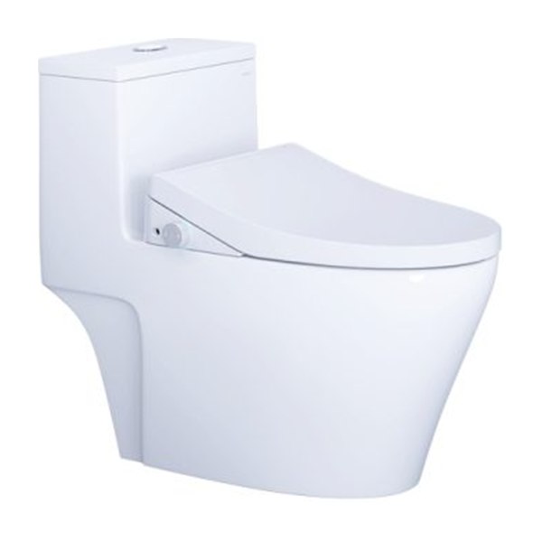 Bồn cầu 1 khối nắp điện tử Caesar C1356F/TAF512H
