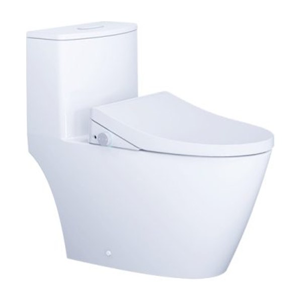 Bồn cầu 1 khối nắp điện tử Caesar C1363F/TAF512H