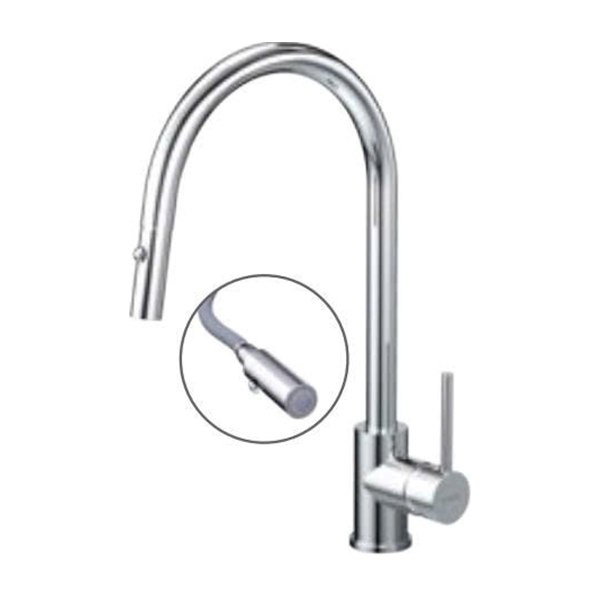 Vòi bếp Caesar nóng lạnh gắn tường K079C