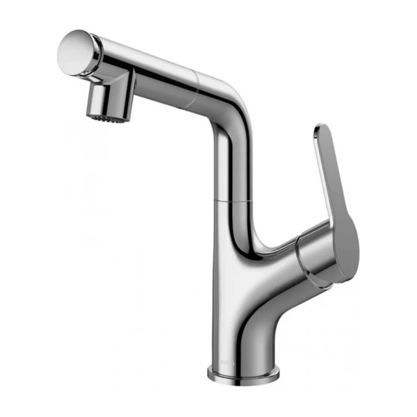Vòi lavabo dây rút TOTO TLS083J0V nóng lạnh điều chỉnh chiều cao