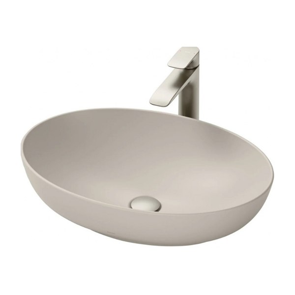 Lavabo đặt bàn TOTO LT1705#MBE màu be mờ