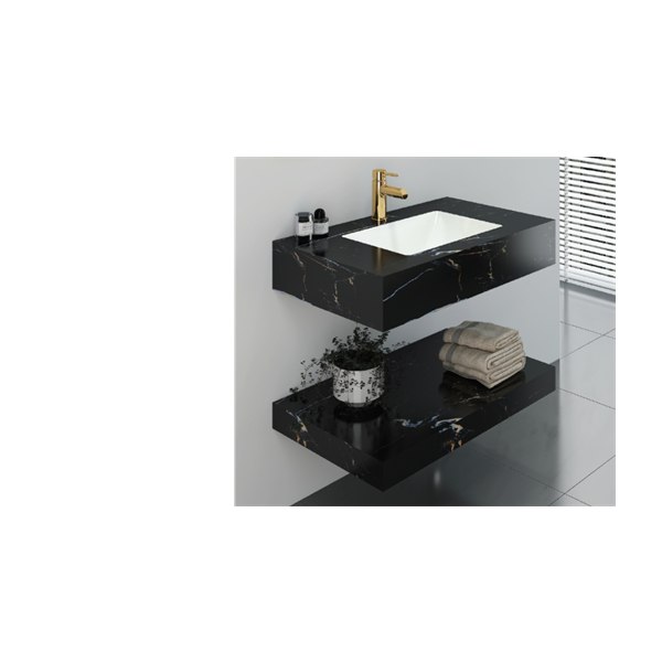 Chậu bàn đá 2 tầng VI12-9GP01