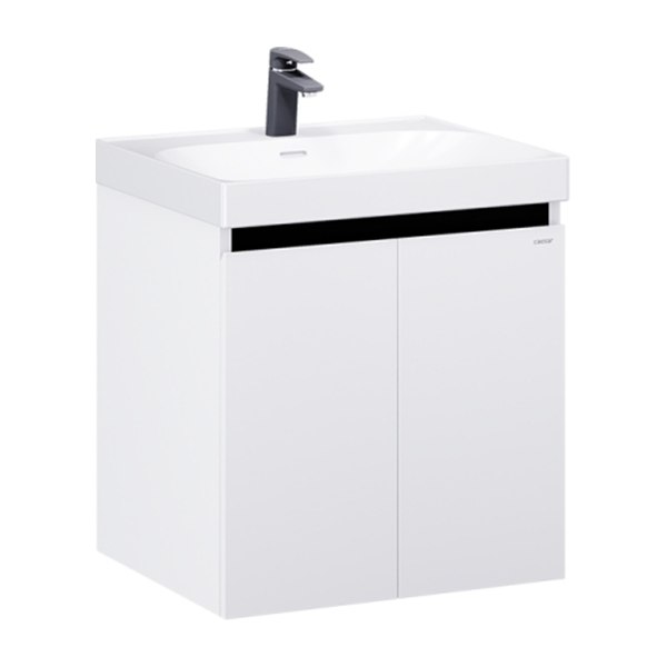 Tủ lavabo Caesar LF5356/EH15356AV 60cm màu trắng