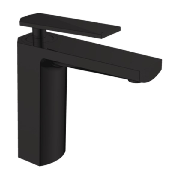 Vòi lavabo nóng lạnh Luxta L1221 Black
