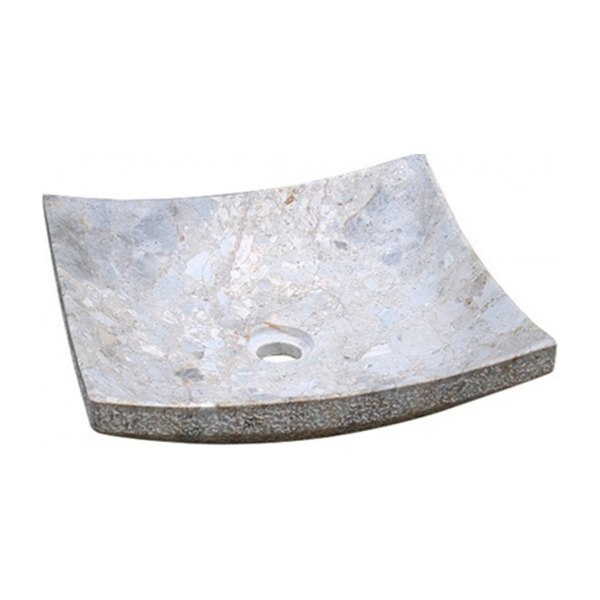 Chậu Rửa Mặt Lavabo Kanly MAR31V Đặt Bàn Đá Tự Nhiên 400x120 mm