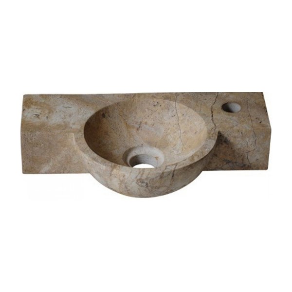 Chậu Rửa Mặt Lavabo Kanly MAR6M4V Treo Tường Đá Tự Nhiên