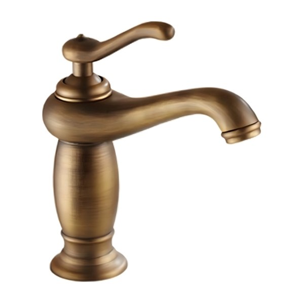 Vòi Lavabo Kanly GCV03 Nóng Lạnh Bằng Đồng Cổ Điển