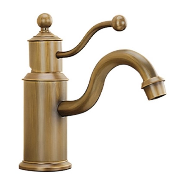 Vòi Lavabo Kanly GCV08 Nóng Lạnh Tay Nắm Cách Điệu Cổ Điển