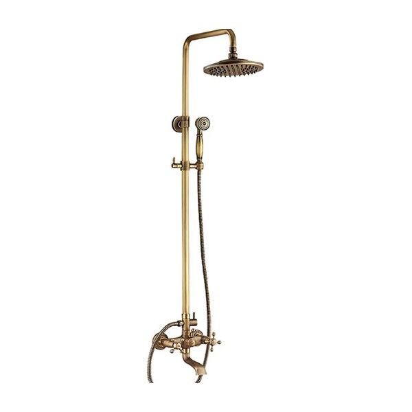 Vòi Sen Cây Kanly GCS05 Nóng Lạnh Cổ Điển Đồng Thau