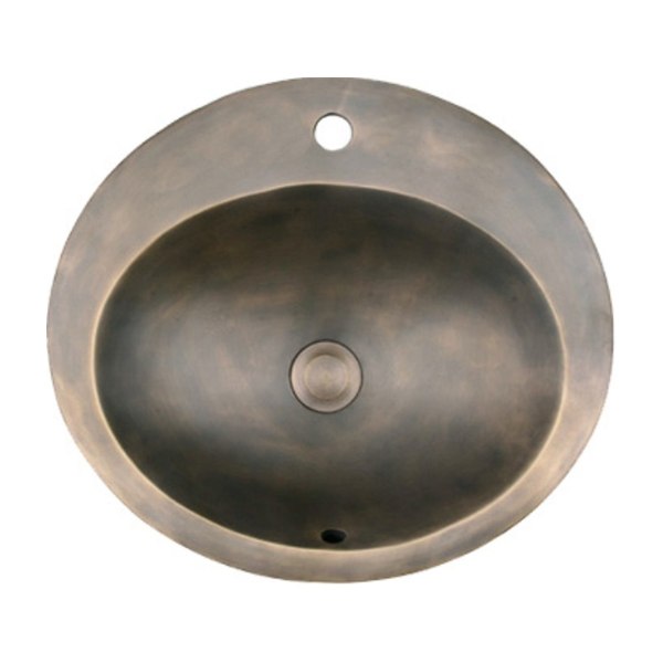 Chậu rửa mặt lavabo Kanly bằng đồng đúc GCL08