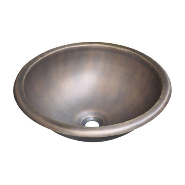 Chậu lavabo đặt bàn Kanly bằng đồng RSC319