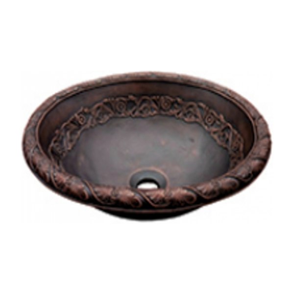Chậu lavabo bằng đồng Kanly BS046