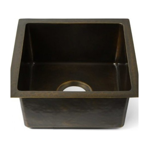 Chậu lavabo dương vành Kanly bằng đồng BCS157