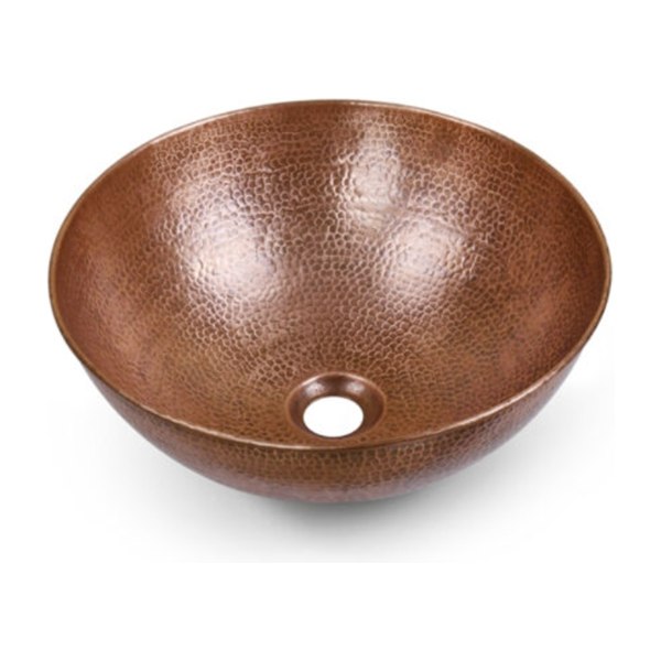 Chậu lavabo đặt bàn Kanly bằng đồng RSC201V