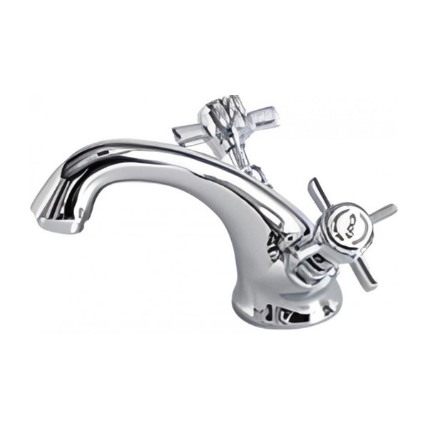 Vòi Chậu Lavabo Kanly Nóng Lạnh CHV05 Mạ Chrome