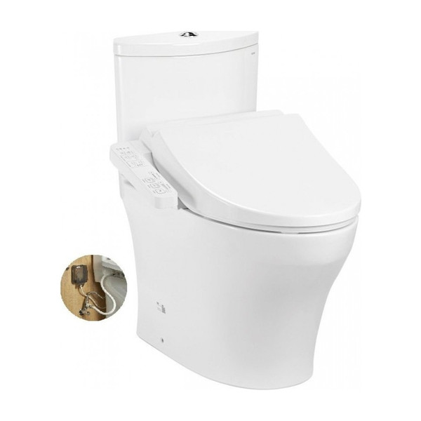 Bồn Cầu Điện Tử TOTO CS838DW18 Nắp Rửa Washlet TCF23710AAA C2 Simple