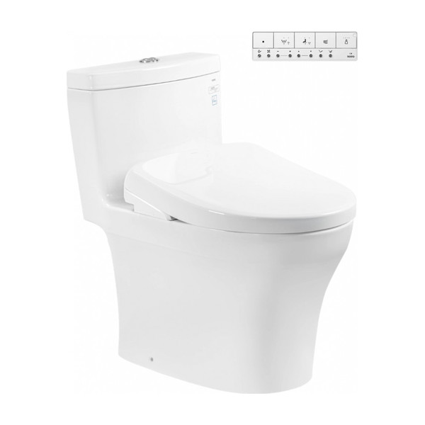 Bồn Cầu Điện Tử TOTO MS889CDRW23 Nắp TCF47360GAA Dòng S7 Tự Động Đóng Mở