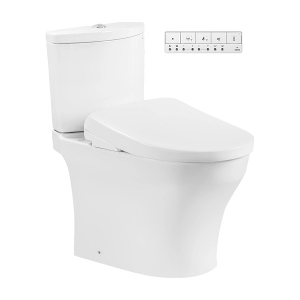 Bồn Cầu Điện Tử TOTO CS838CDW23 Nắp Washlet TCF47360GAA Dòng S7 Giấu Dây