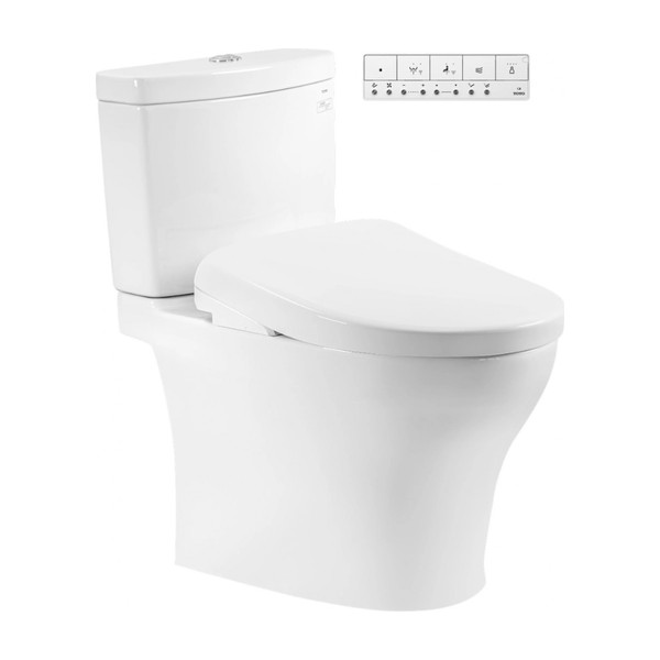 Bồn Cầu Điện Tử TOTO CS769CDRW23 Nắp Rửa Washlet TCF47360GAA S7 Giấu Dây