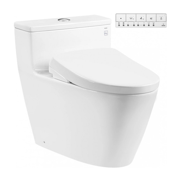 Bồn Cầu Điện Tử TOTO MS625CDW23 Nắp Rửa Washlet TCF47360GAA S7 Giấu Dây