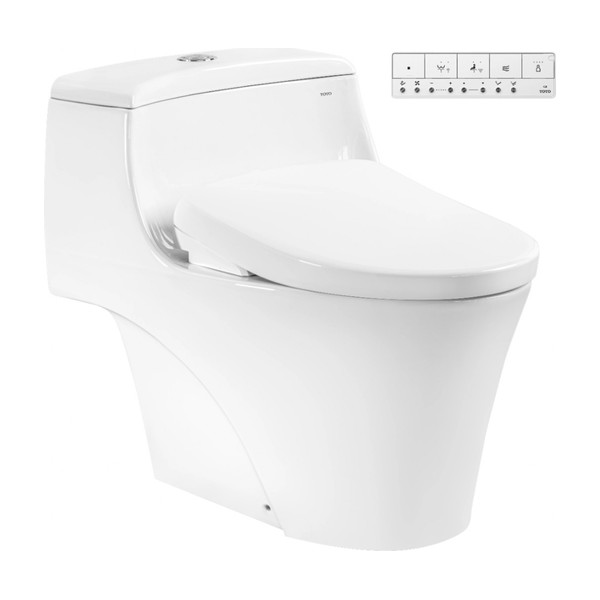 Bồn Cầu Điện Tử TOTO MS823CDRW23 Nắp Washlet TCF47360GAA S7 Giấu Dây