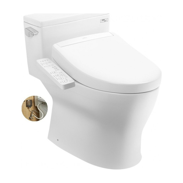 Bồn Cầu Điện Tử TOTO MS188VKW24#XW Nắp Rửa Washlet TCF33461GAA S2