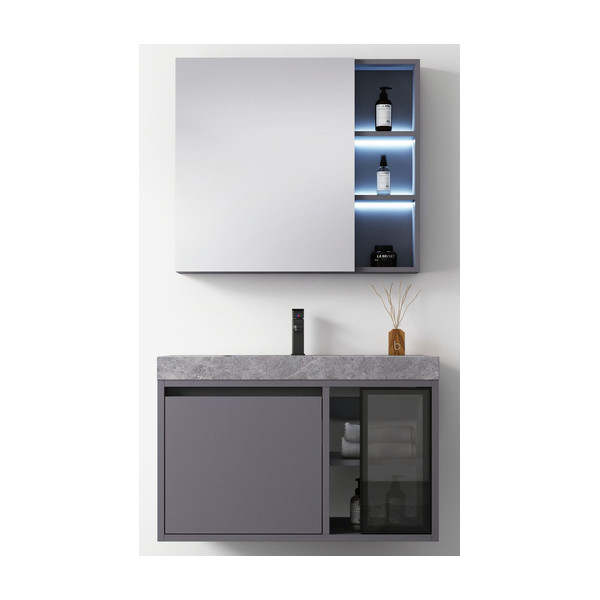 Bộ Tủ Chậu Phòng Tắm MOWOEN MW6803S-80 800mm