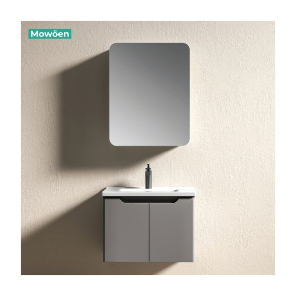 Bộ Tủ Lavabo Nhựa PVC MOWOEN MW2706-60 Treo Tường 600mm