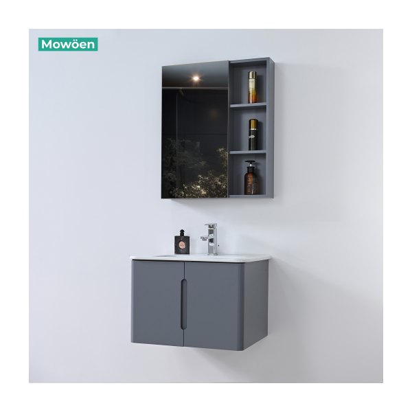 Bộ Tủ Lavabo Nhựa PVC MOWOEN MW2709-1-60 Treo Tường 600mm