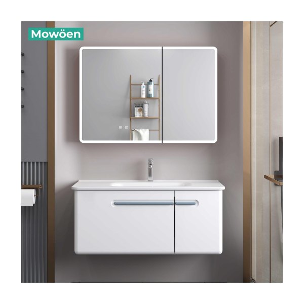 Bộ Tủ Lavabo MOWOEN MW6628-100 Treo Tường 1000mm