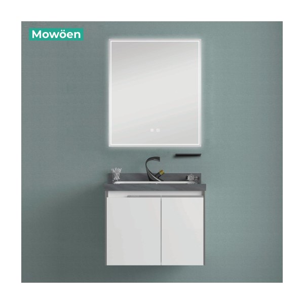 Tủ Lavabo MOWOEN MW6631R-60SB 600mm Chậu Liền Mặt Đá