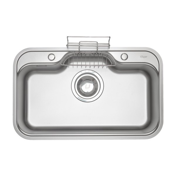Chậu Rửa Chén 1 Hố KLUGER KT7848FS-Basic Inox 304 Dày 1.2mm