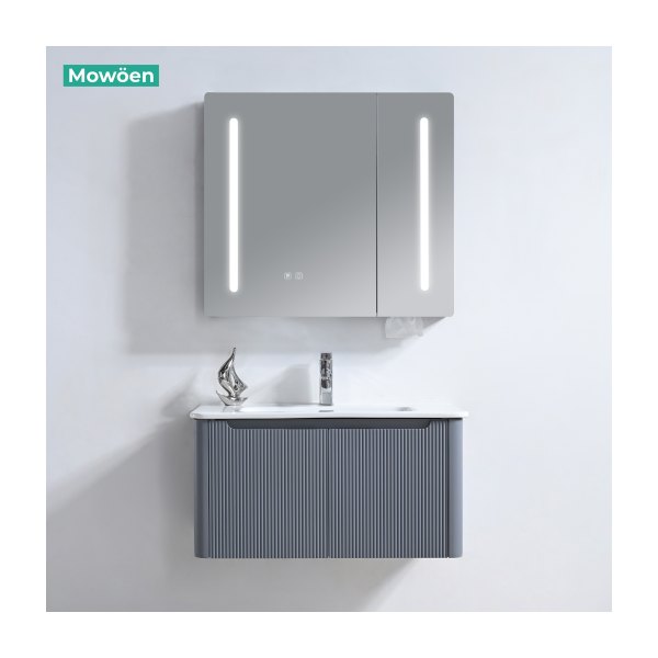 Bộ Tủ Lavabo Nhựa PVC MOWOEN MW2828-80 Khổ 800mm