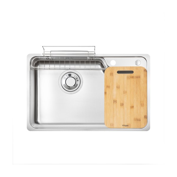 Chậu Rửa Chén 1 Hộc KLUGER KH8050FS Ulti 800mm HARU Series