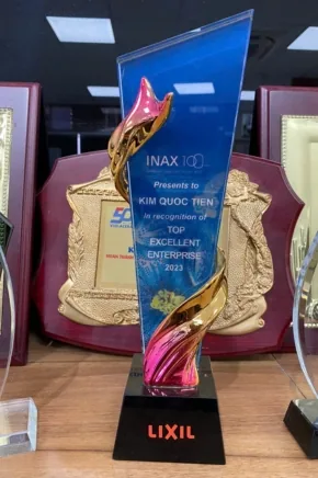 Top Excellent Enterprise 2023, do INAX, tập đoàn LIXIL trao
