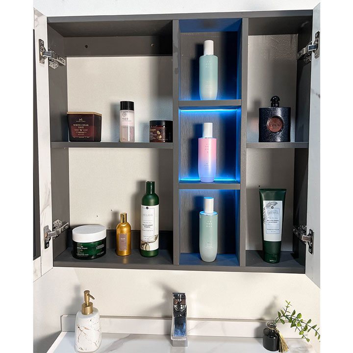 Ảnh công trình thực tế Bộ Tủ Chậu Phòng Tắm MOWOEN MW6637-80 800mm
